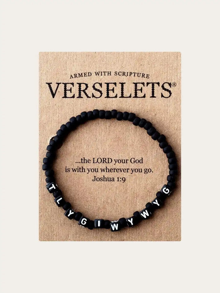 Verselets - Joshua 1:9 (black/multi)