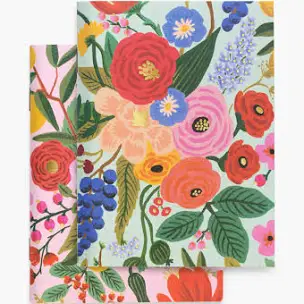 Rifle Paper Co - Pair of 2 Garden Party Pocket Notebooks
