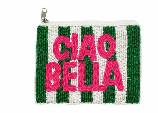 Ciao Bella Beaded Coin Pouch