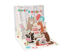 Woodland Birthday Pop-Up Card