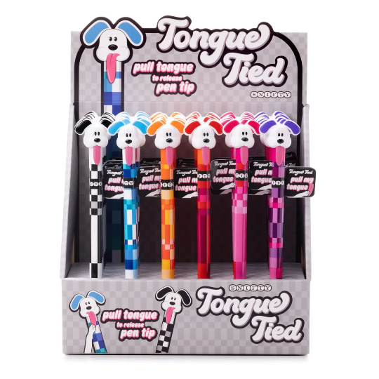 Snifty - Tongue Tied Pen Display