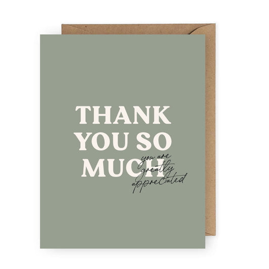 Thank You So Much | Card
