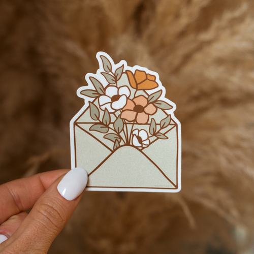 Flower Envelope | Sticker