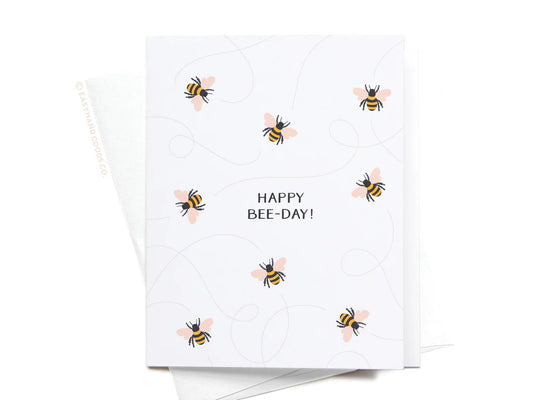 Happy Bee-Day Greeting Card