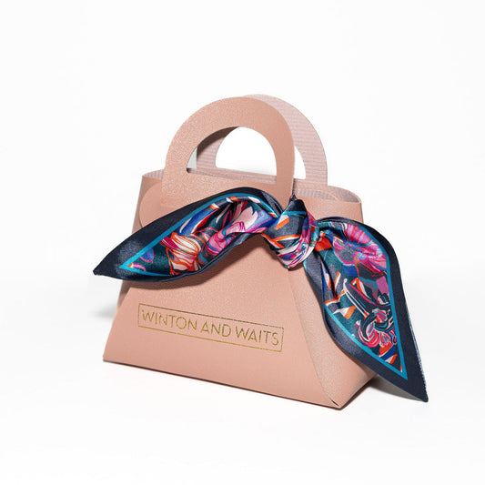 Winton and Waits - Painted Protea Accessory Scarf