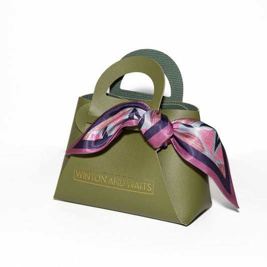 Winton and Waits - Blossom Ikat Accessory Scarf