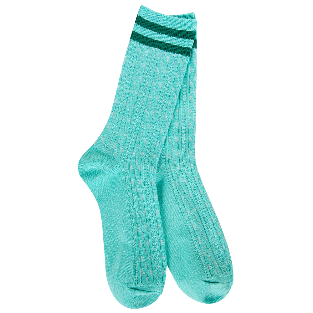 World’s Softest - Weekend Collection - Pistachio Lightweight Rugby Crew