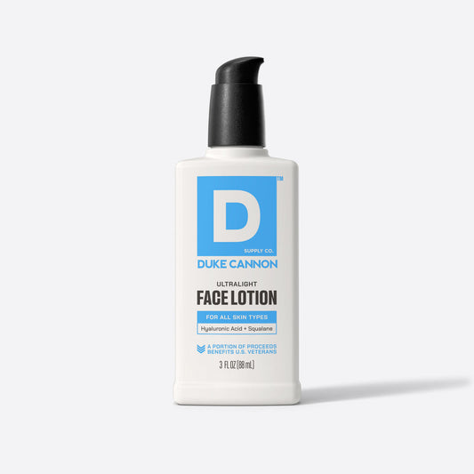 Duke Cannon - Ultralight Face Lotion - Travel Size