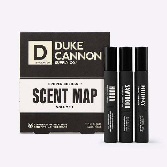 Duke Cannon - Cologne Scent Map