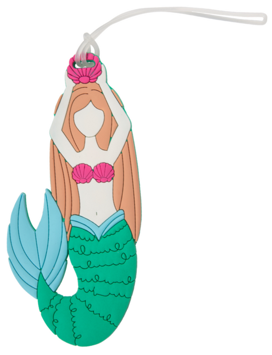 Hang Accessories - Mermaid Silicone Luggage Tag