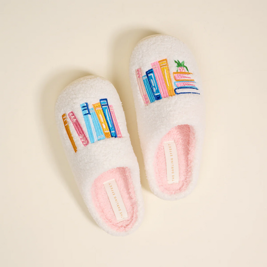 Fuzzy Slippers - Book Nook