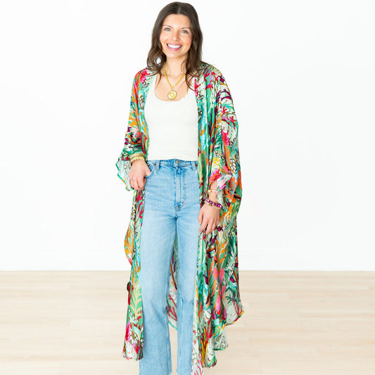 Enchanted Forest Long Kimono