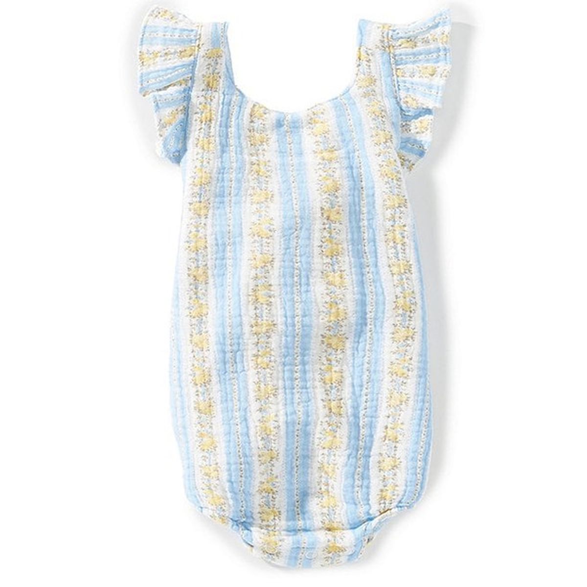 Odalys Floral Stripe - Sunsuit