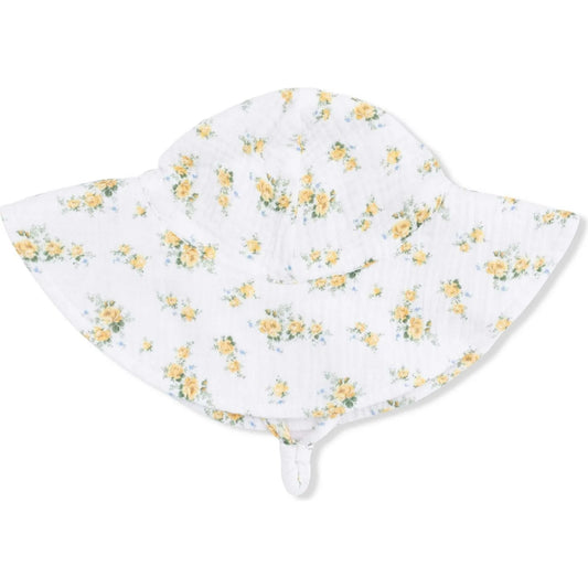 Sunshine Roses - Wide Brim Sun Hat