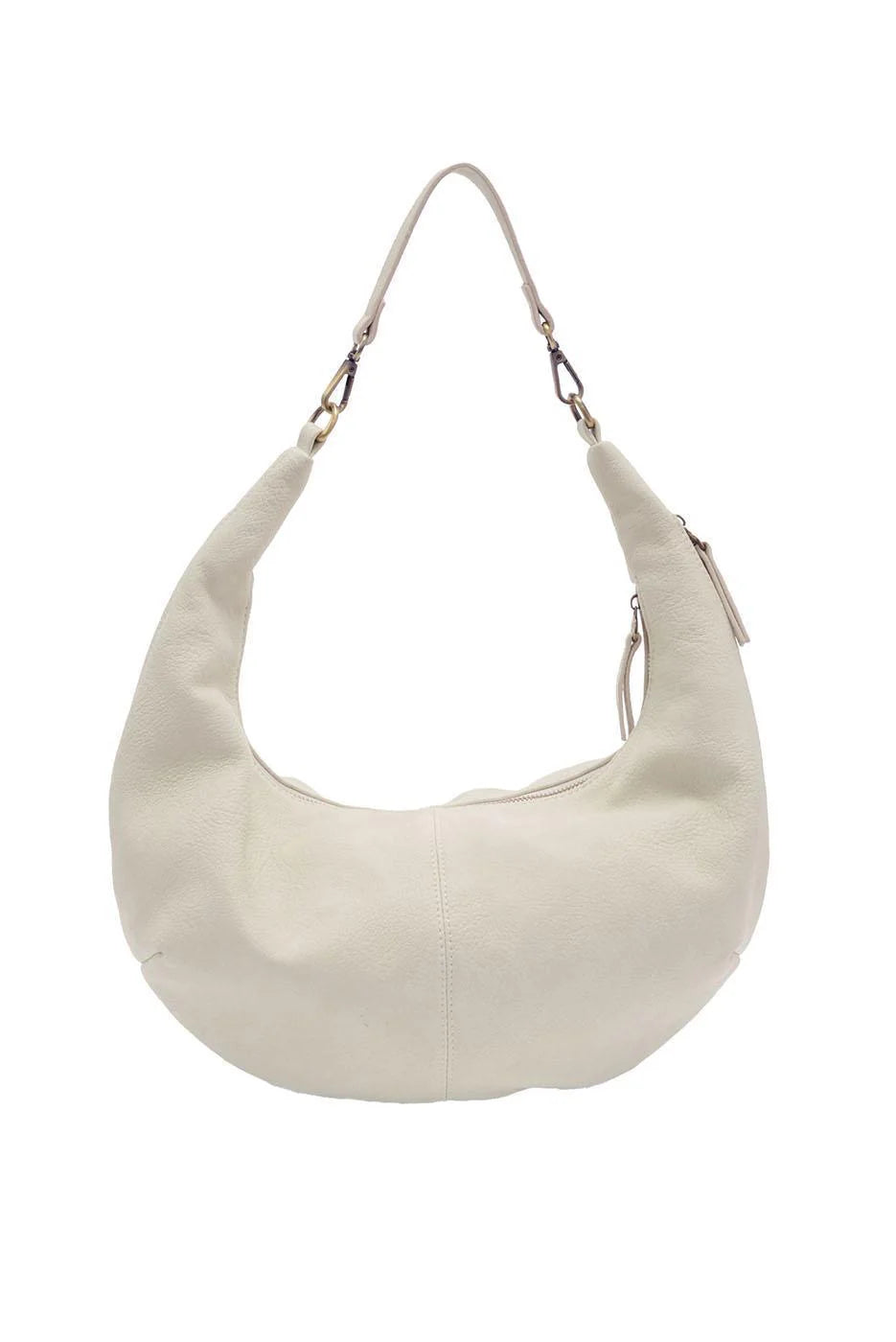 Cream Rhea Slouchy Crescent Shoulder Cross
