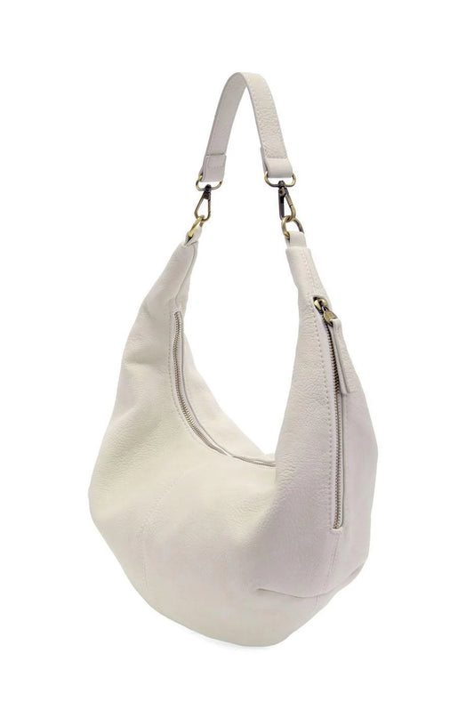 Cream Rhea Slouchy Crescent Shoulder Cross