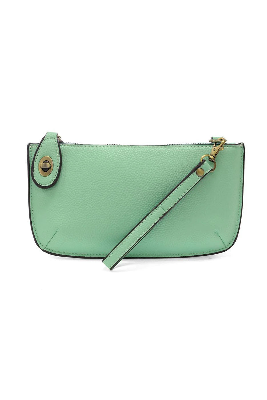 Hint of Mint Mini Crossbody Wristlet Clutch