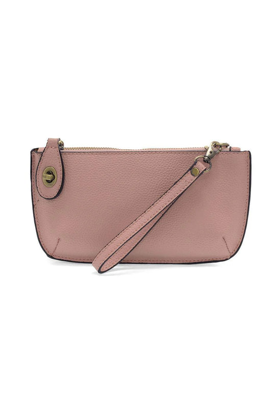 Pink Sand Mini Crossbody Wristlet Clutch