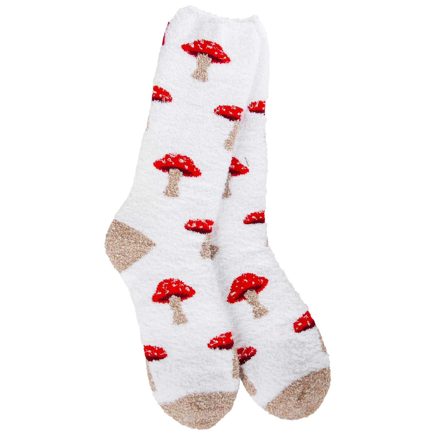 Mushroom Cozy Crew Socks