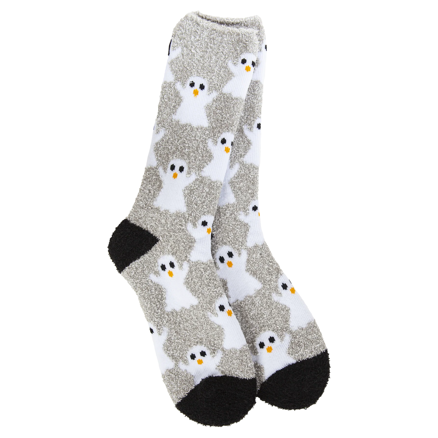 Ghostly Knit Pickin Cozy Crew Socks