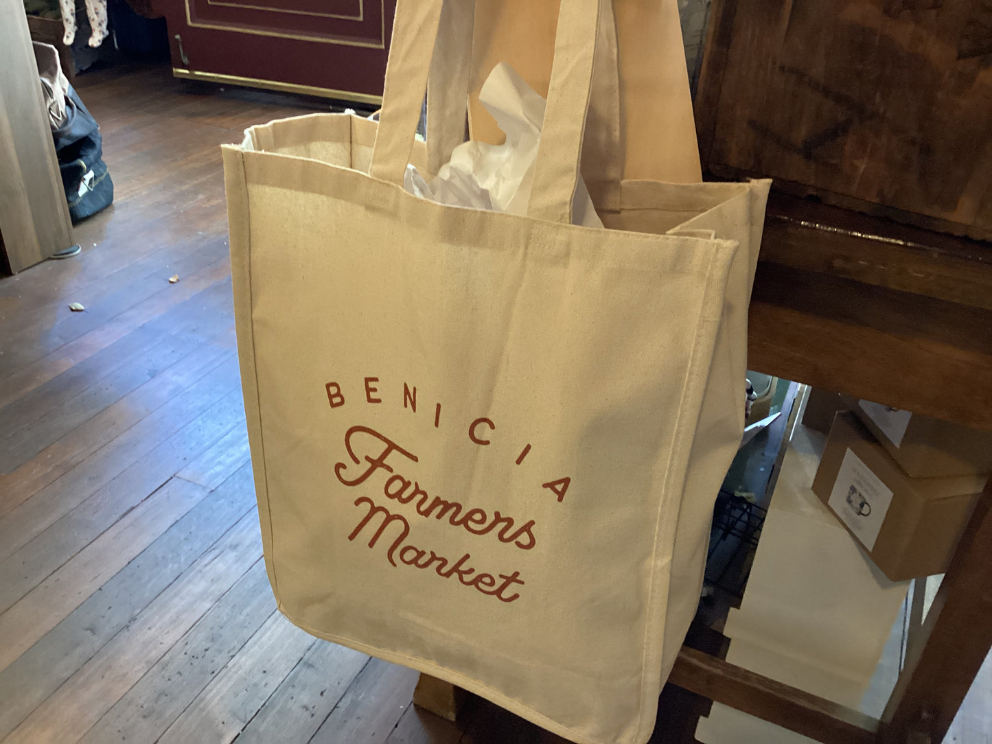 Benicia Farmer's Market Tote Bag