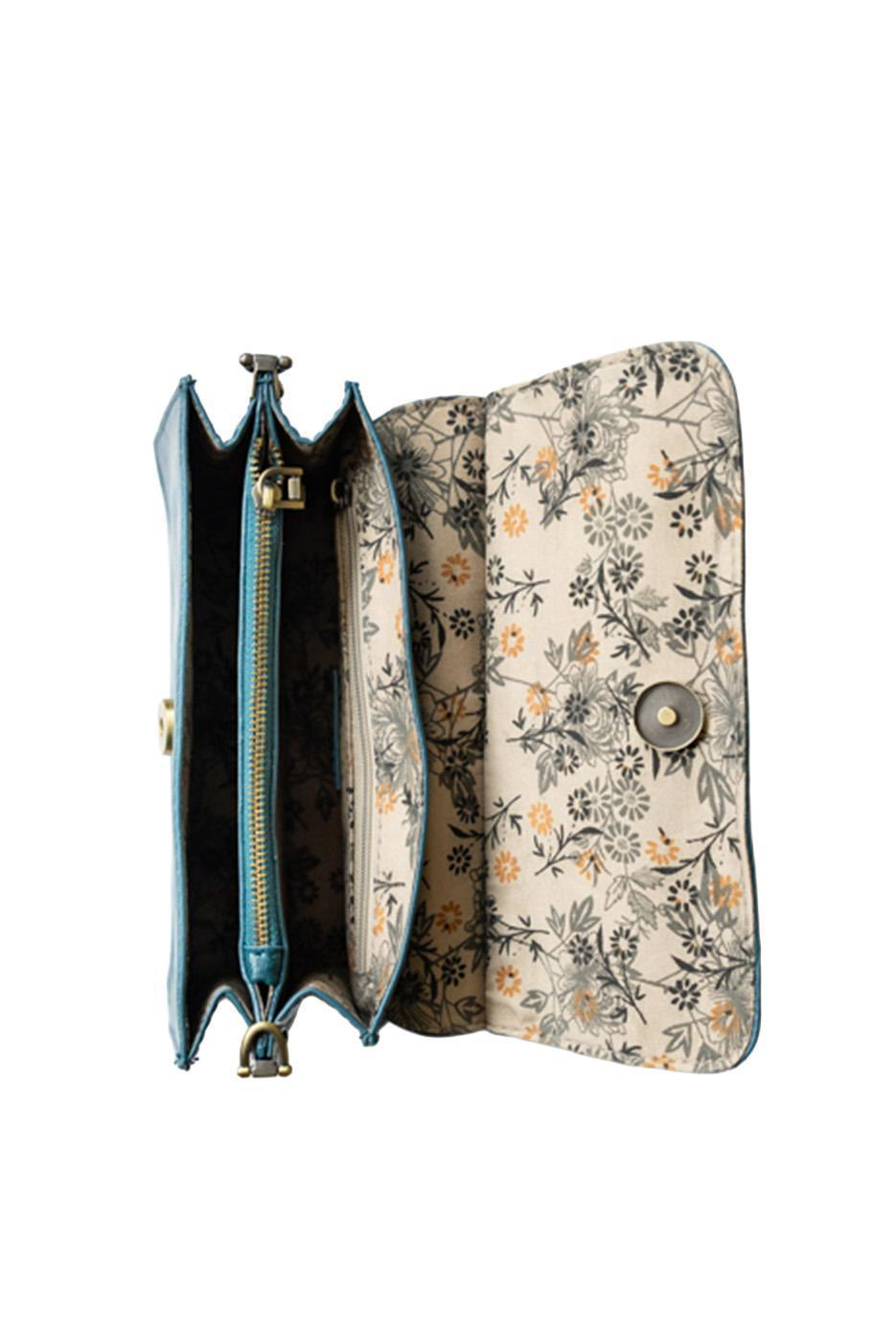 Teal Aria Ring Bag