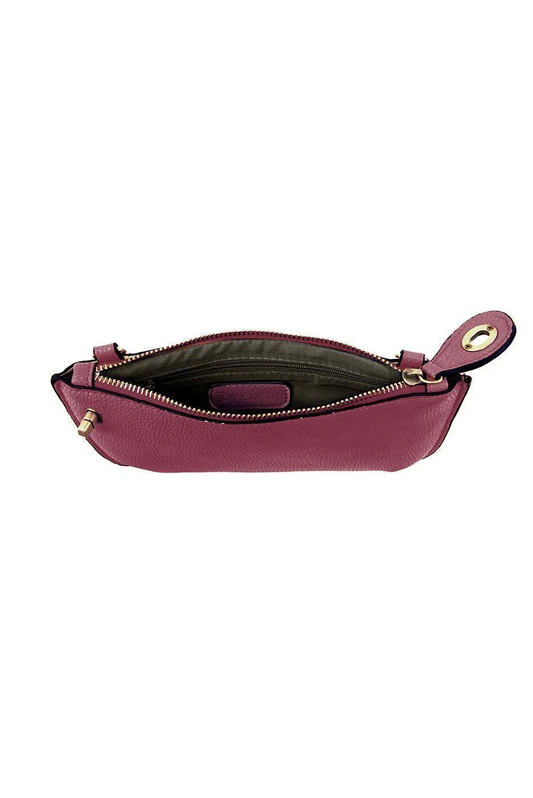 Mulberry Mini Crossbody Wristlet Clutch