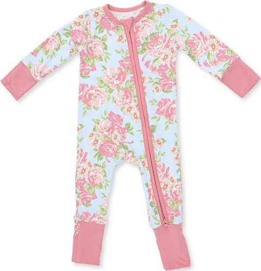 Convertible Romper-Angeline Floral