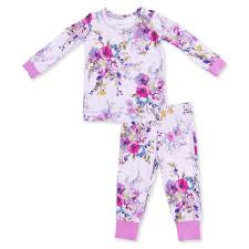 Long Sleeve Loungewear Set-Dahlia Floral