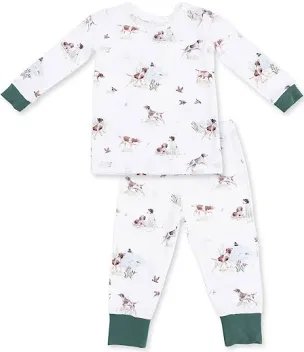 Pointer Pups and Duck Buddies - Long Sleeve Loungewear Set