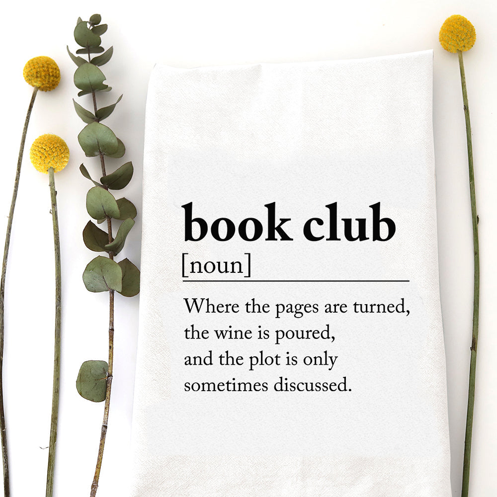 Book Club Tea Towel