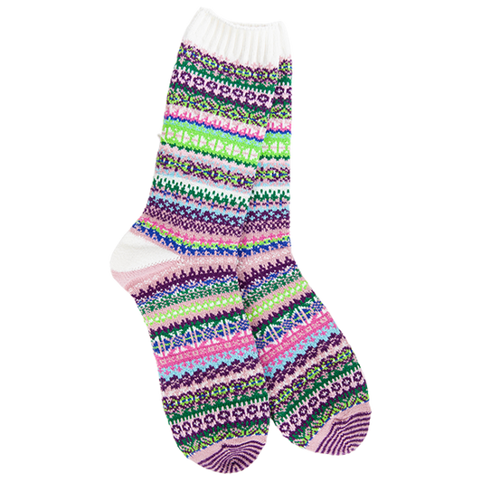 Botanical Nordic Crew Socks