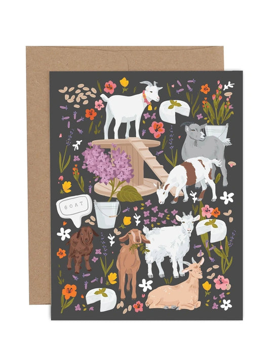 Goats Everyday Greeting Card