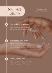 Black & White Nail Art