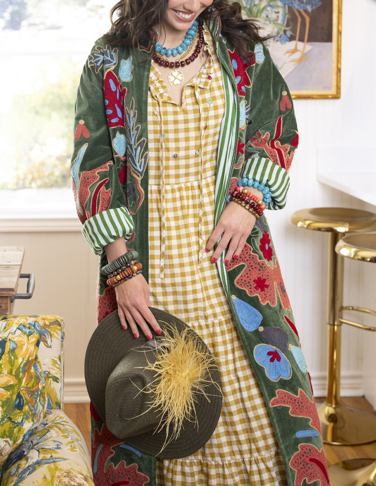 Kaleidoscope Suzhani Duster