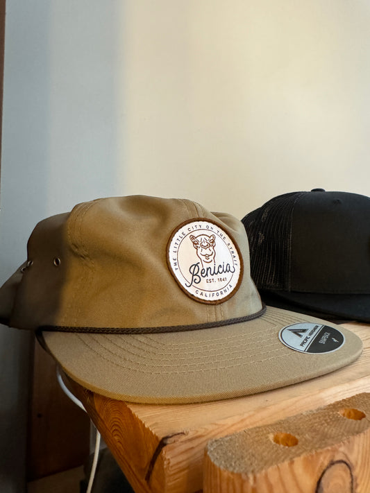 Benicia Camel Patch Ball Cap