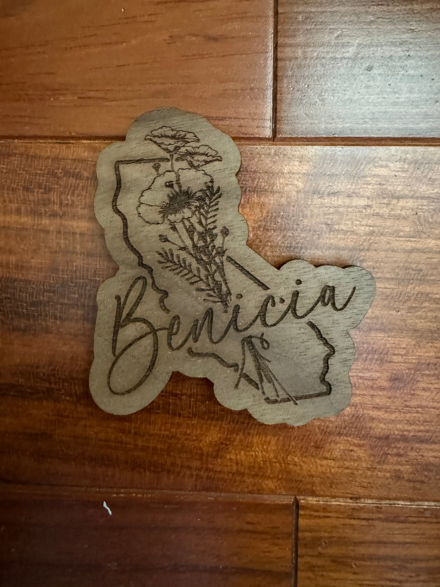 BENICIA | Wood Magnets |
