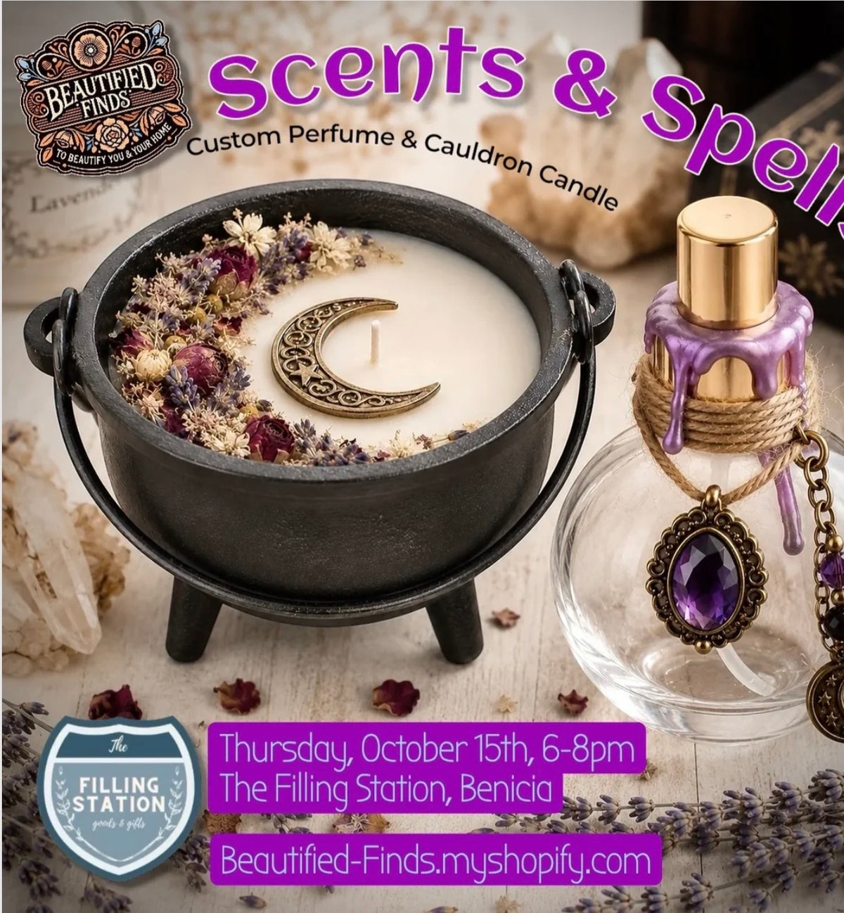 Scents and Spells Perfume Class