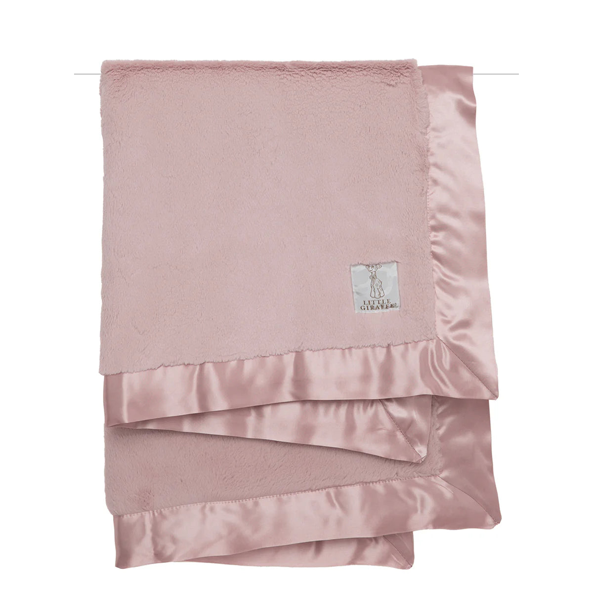 Luxe Crib Blanket - Dusty Pink