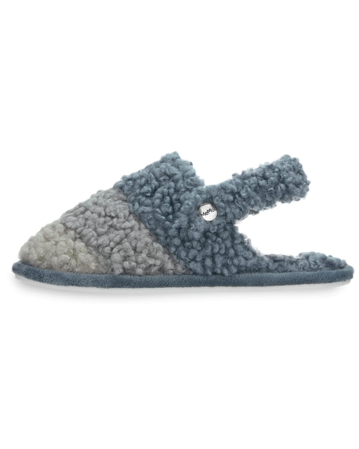 Luxe Fuzzy Slippers | Sea Blue