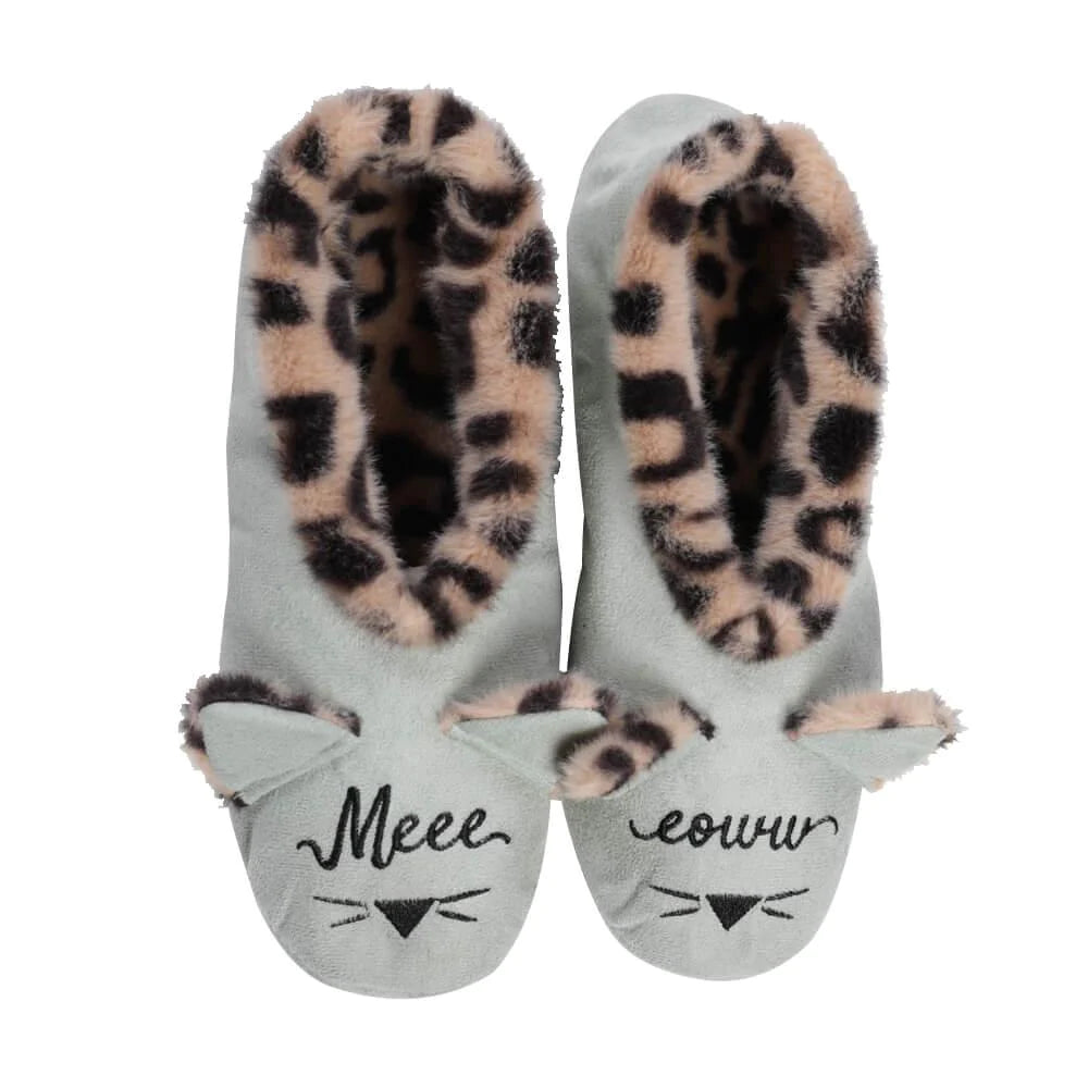 Über Soft Footsie Slippers | Meow