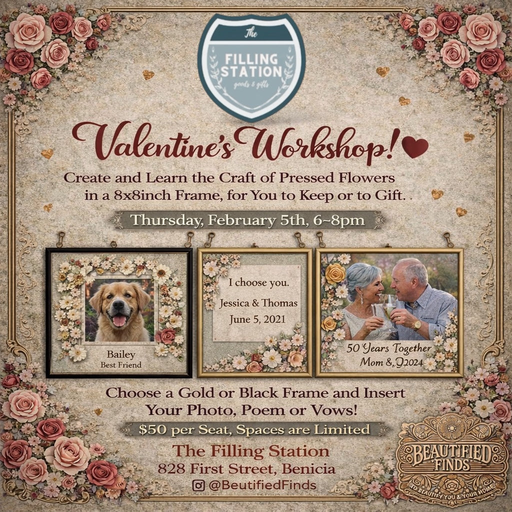 Pressed Flower Frame Workshop | Feb 5th, 2026
