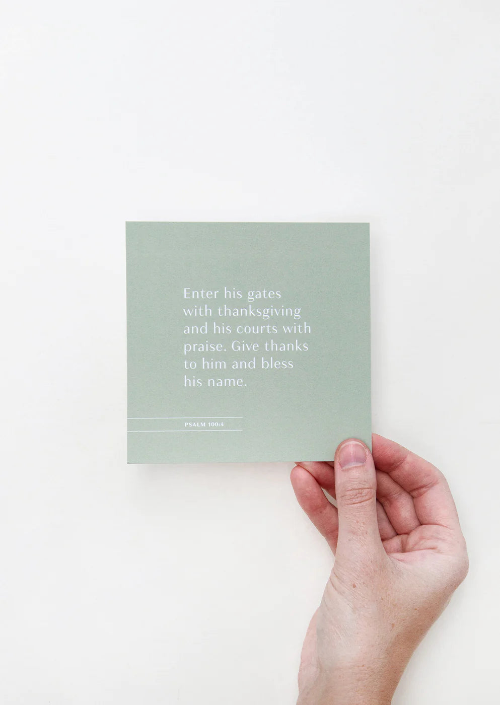 Give Thanks | A Thanksgiving Scripture Card Set
