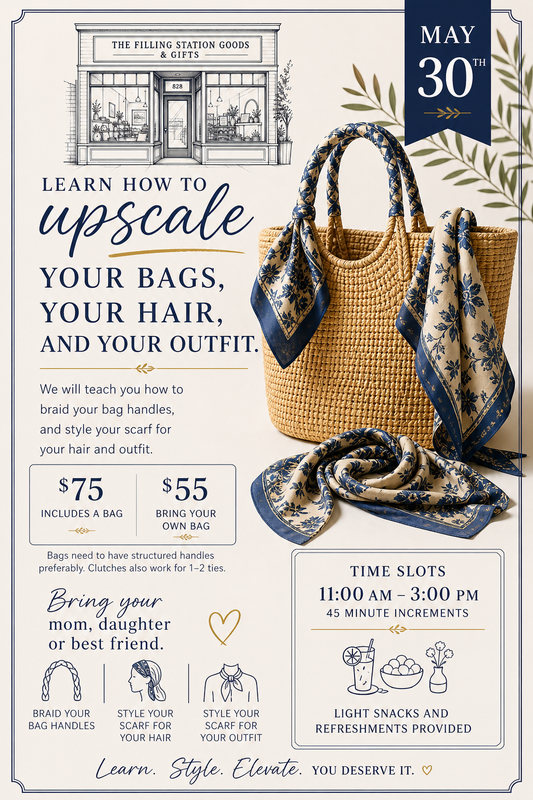 Style My Scarf Workshop | May 30th | 11am - 1 pm