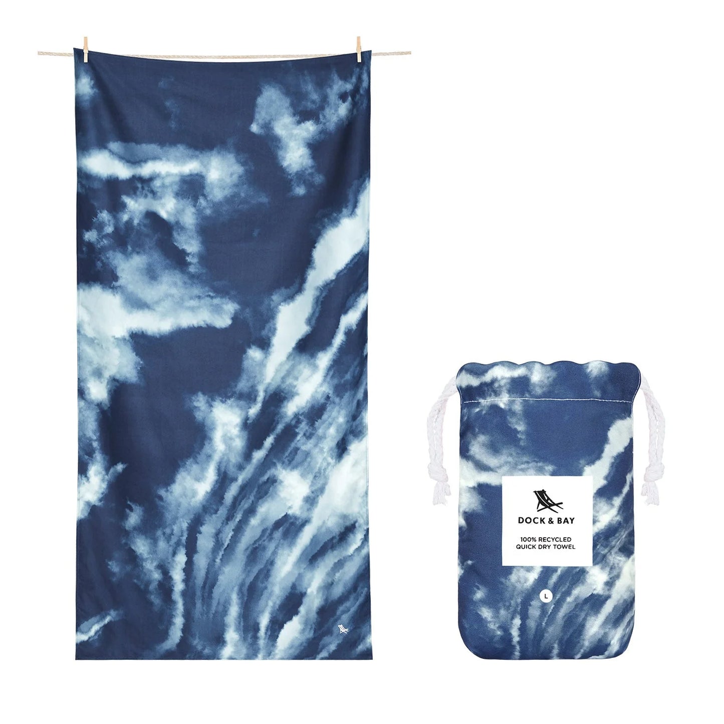 Quick Dry Towel Twilight Drift | XL