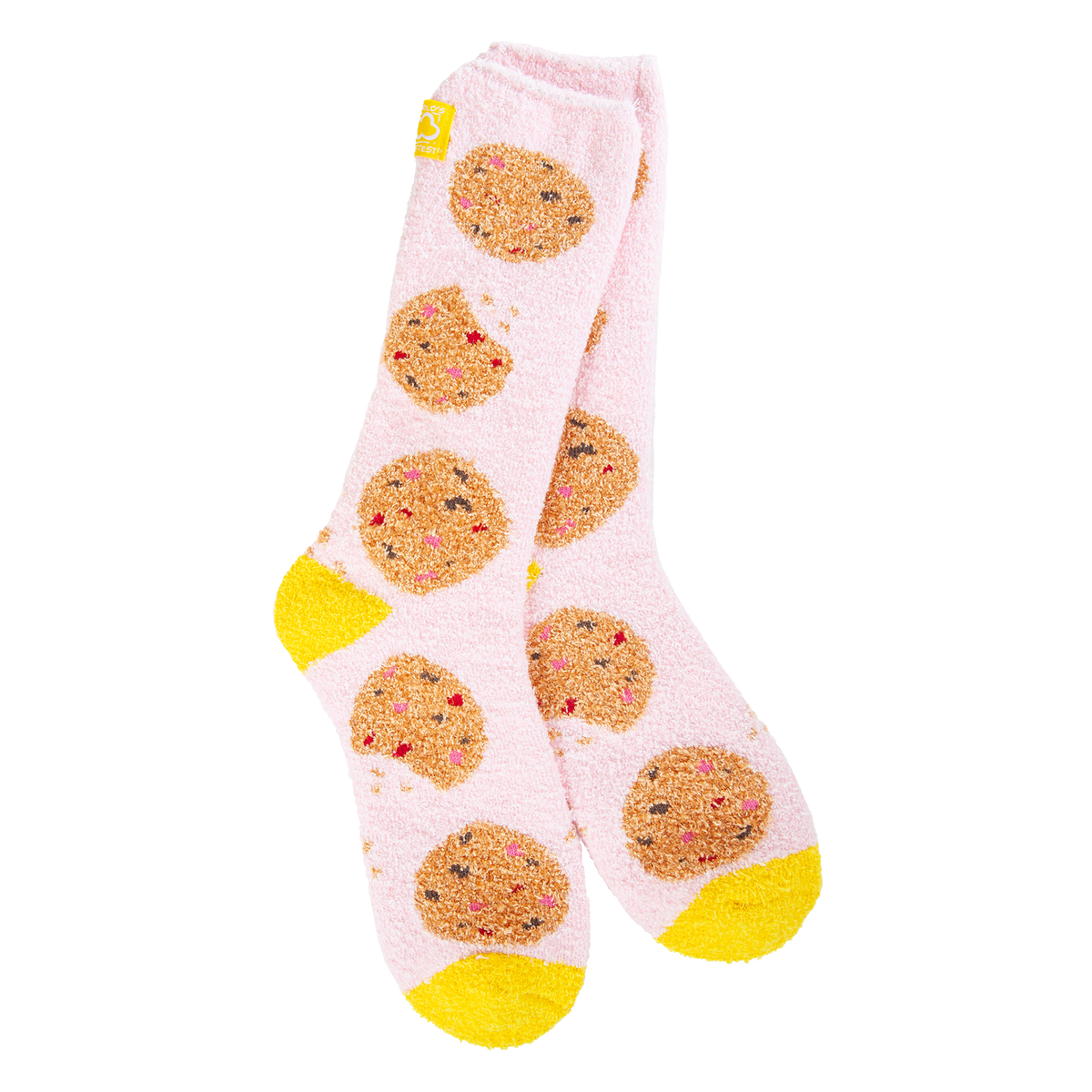 World's Softest Cozy Crew socks, Cookie Crumble