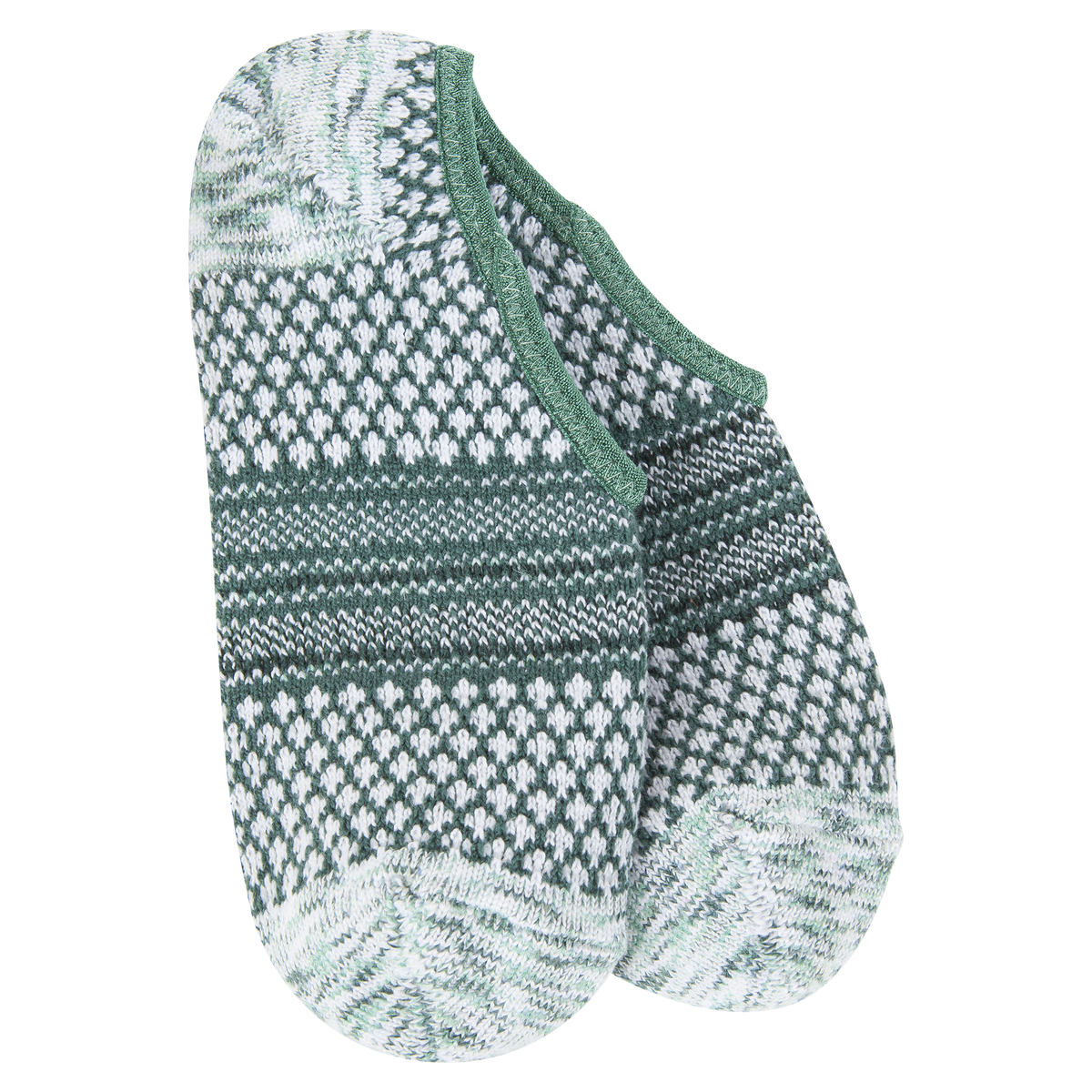 World's Softest Holiday Gallery Footsie, Spruce Multi