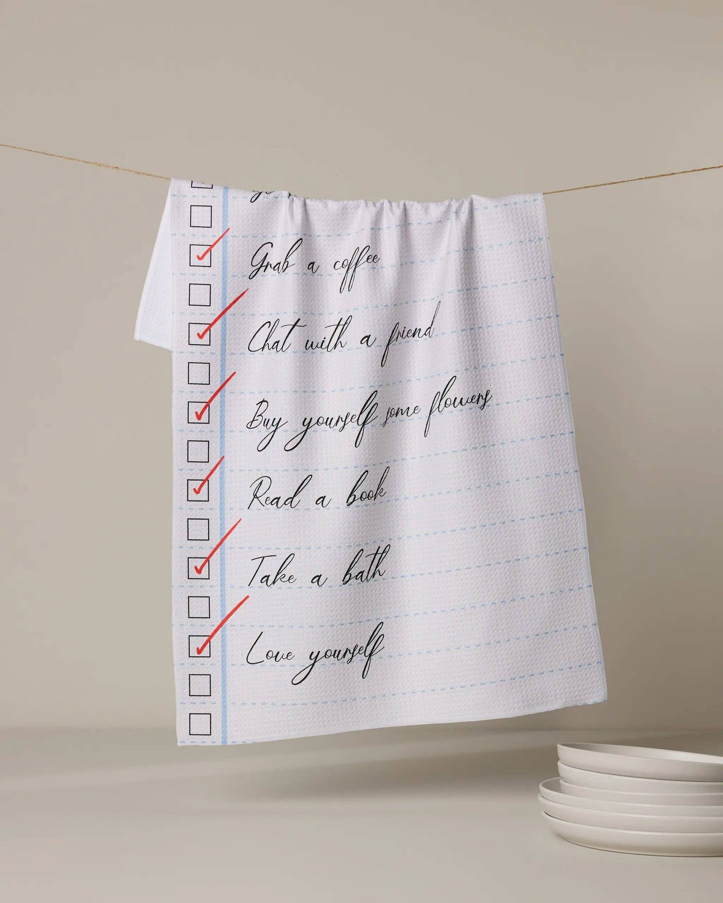 Treat Yourself Tea Towel