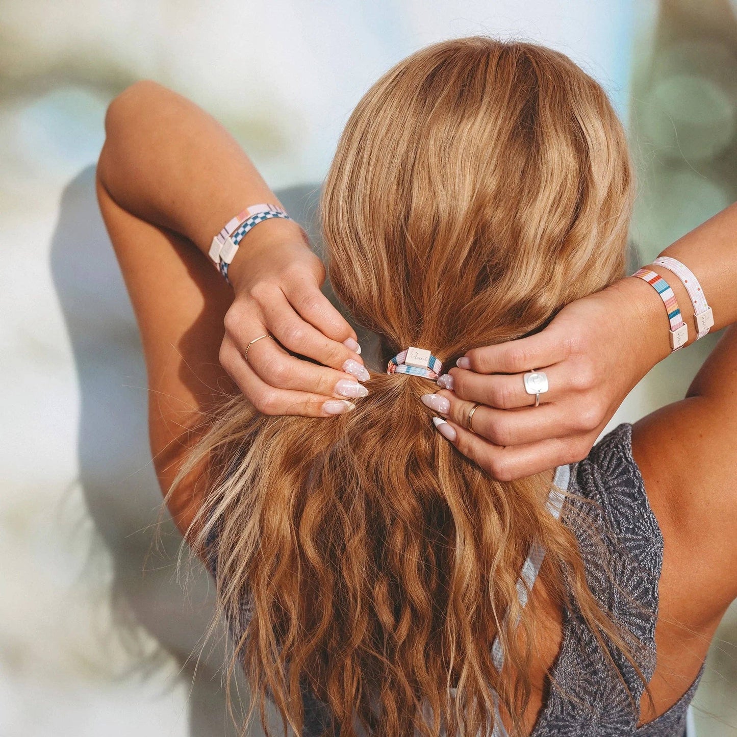 K'Lani hair tie bracelets - Passion - Hair + Wrist Band