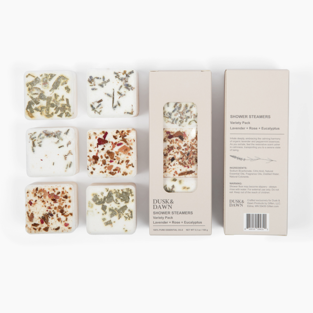 Dusk & Dawn - Botanical Shower Steamer Variety Pack